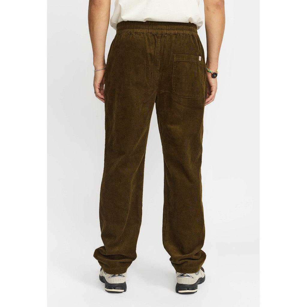Revolution - Casual Trousers, brun fløjl
