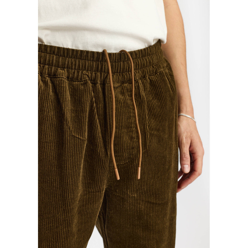 Revolution - Casual Trousers, brun fløjl