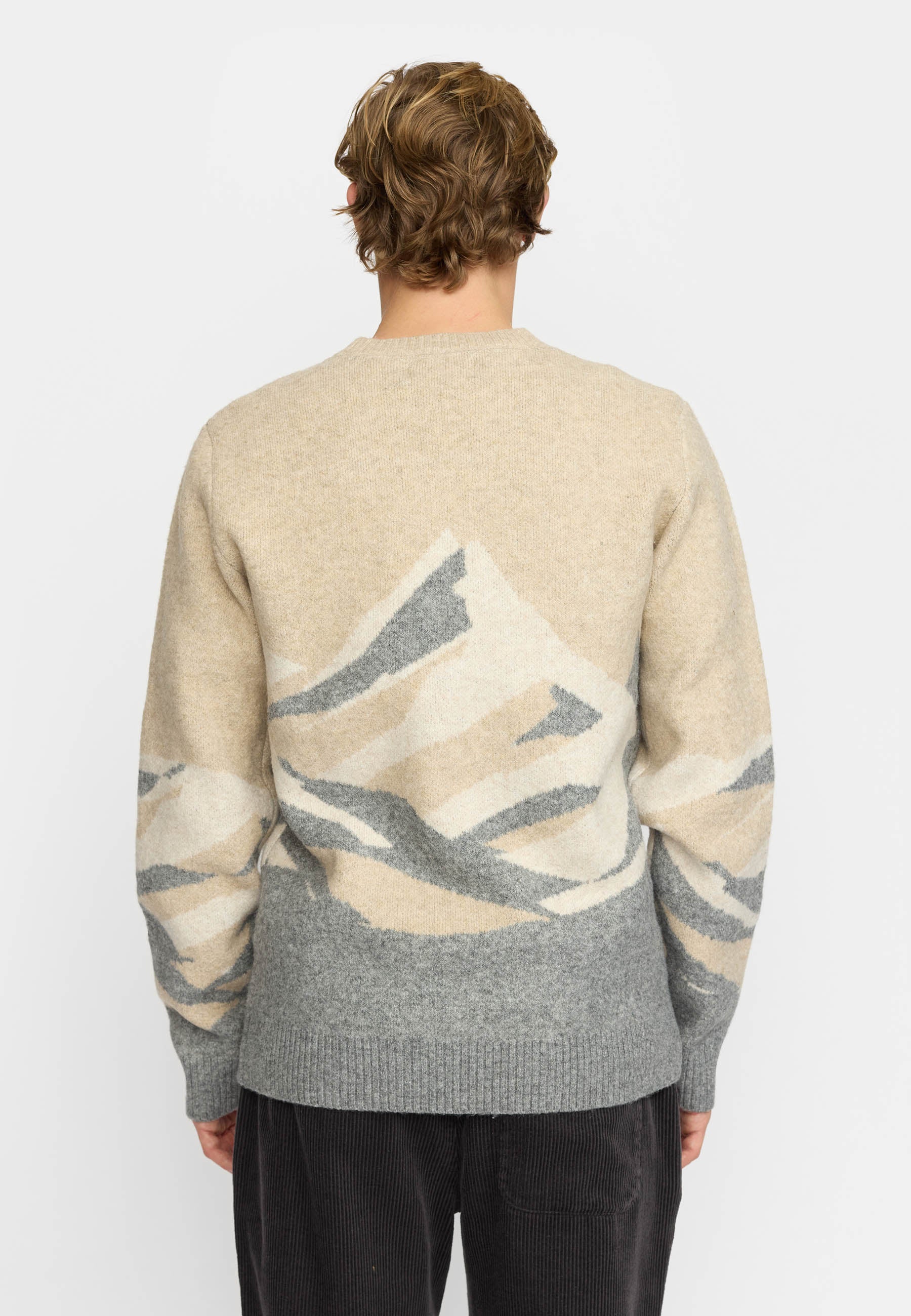 Revolution - Sweater med bjergmotiv