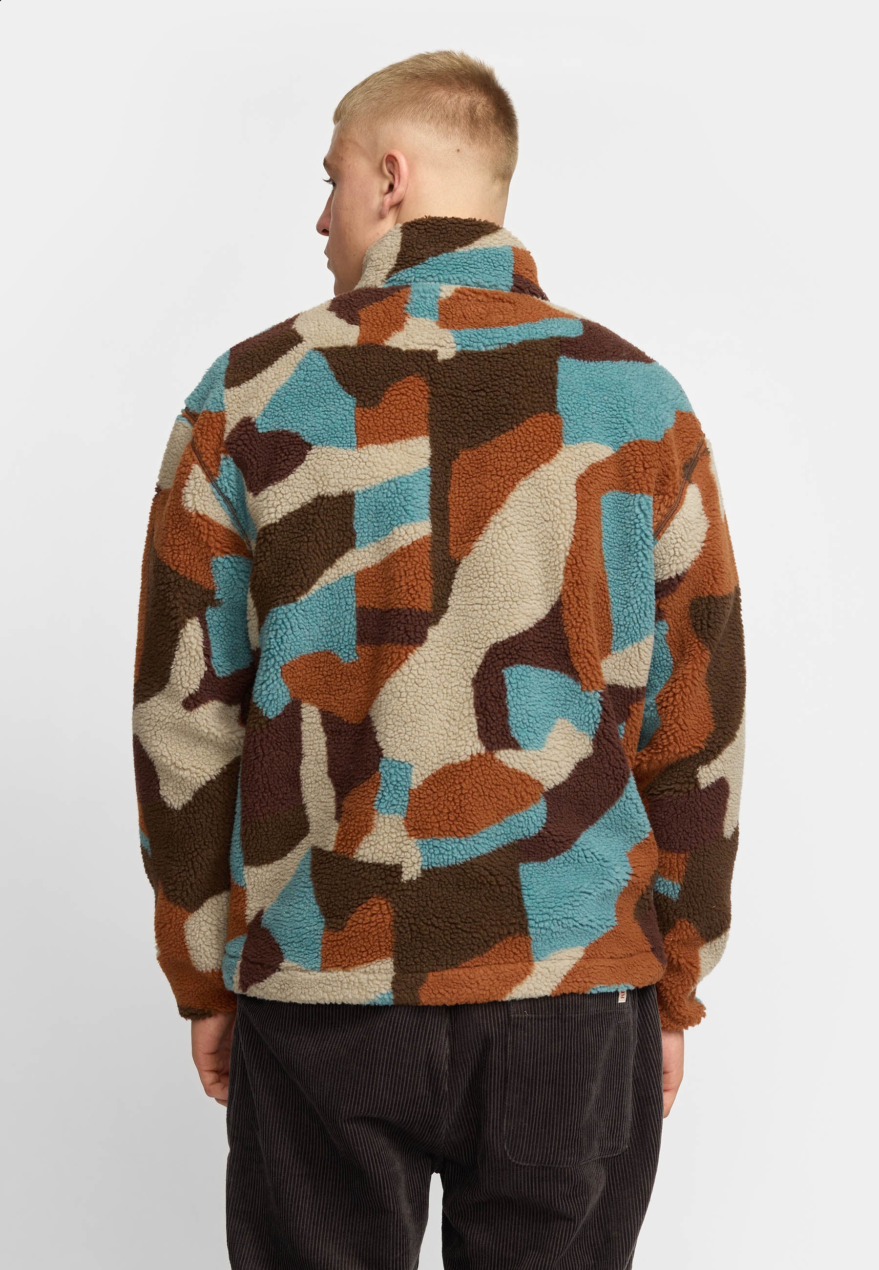 Revolution - Teddy jakke med print