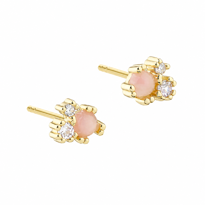 Aqua Dulce - Costa Rose Earstud