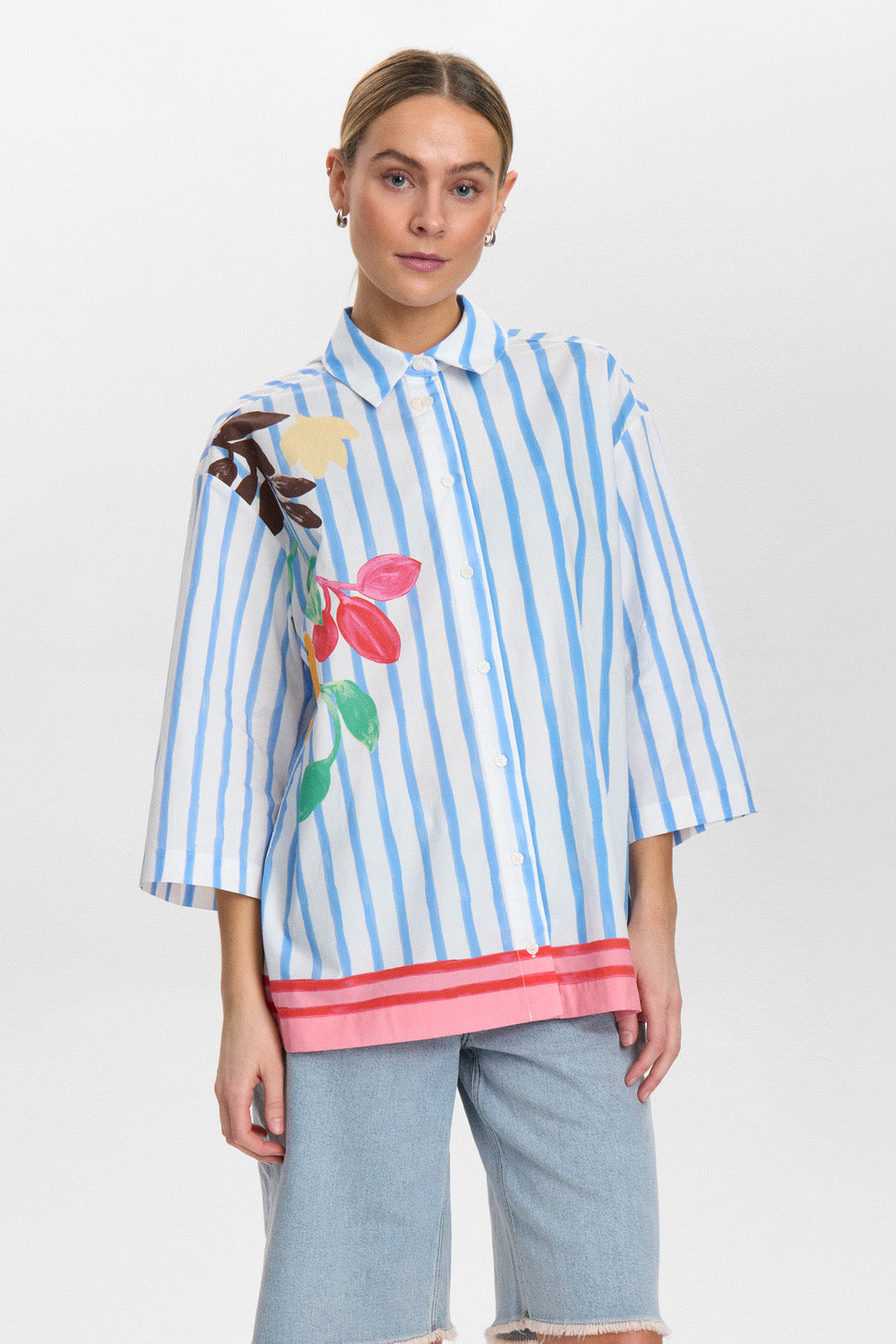 NUWendie Shirt fra Nümph – Stribet Skjorte