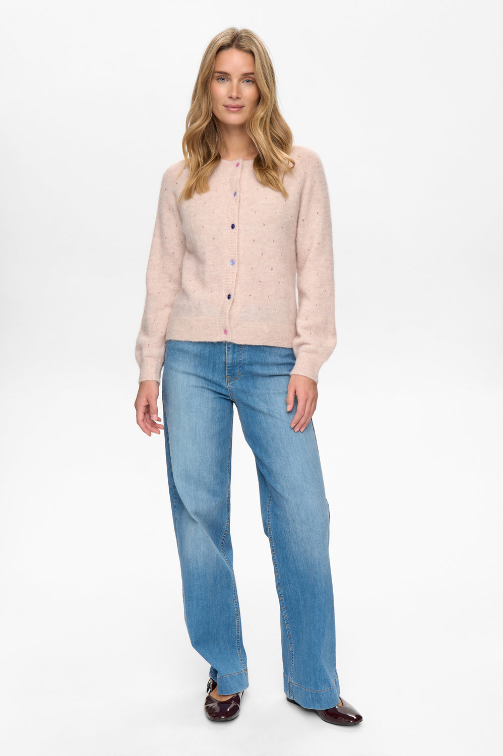 Nümph - NURietto Pointelle Cardigan