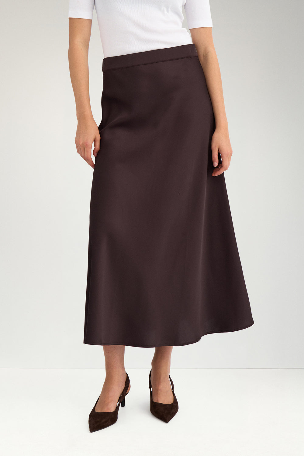 Nümph – NUAMELIA Nederdel – Chocolate Plum