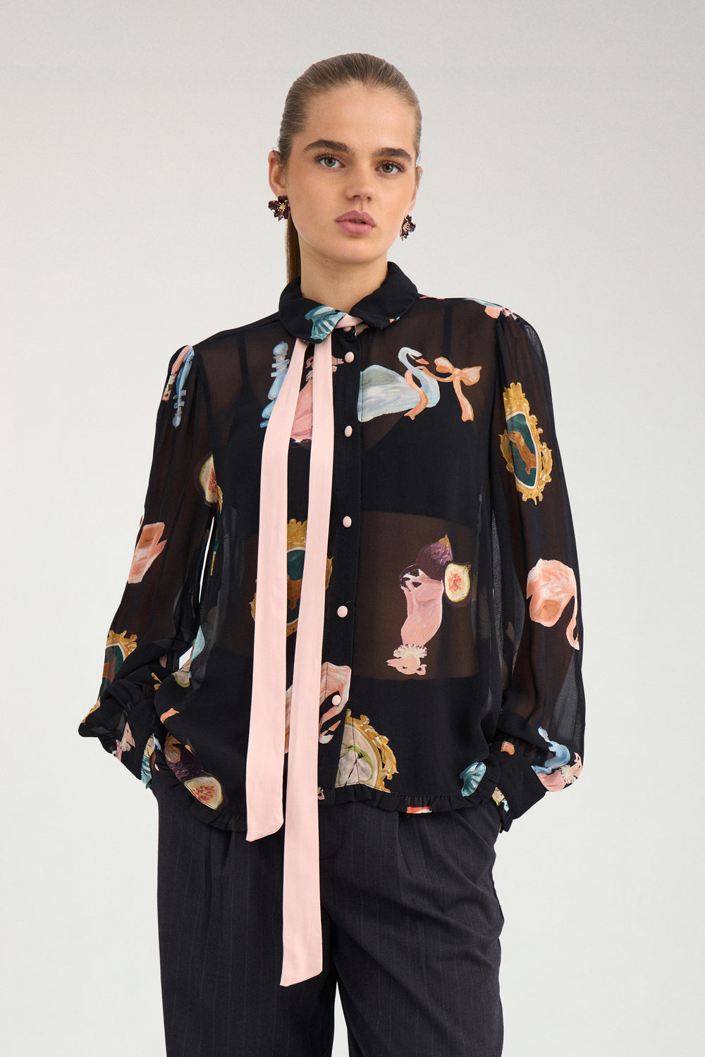 Nümph - NUOphelia LS Shirt - Caviar