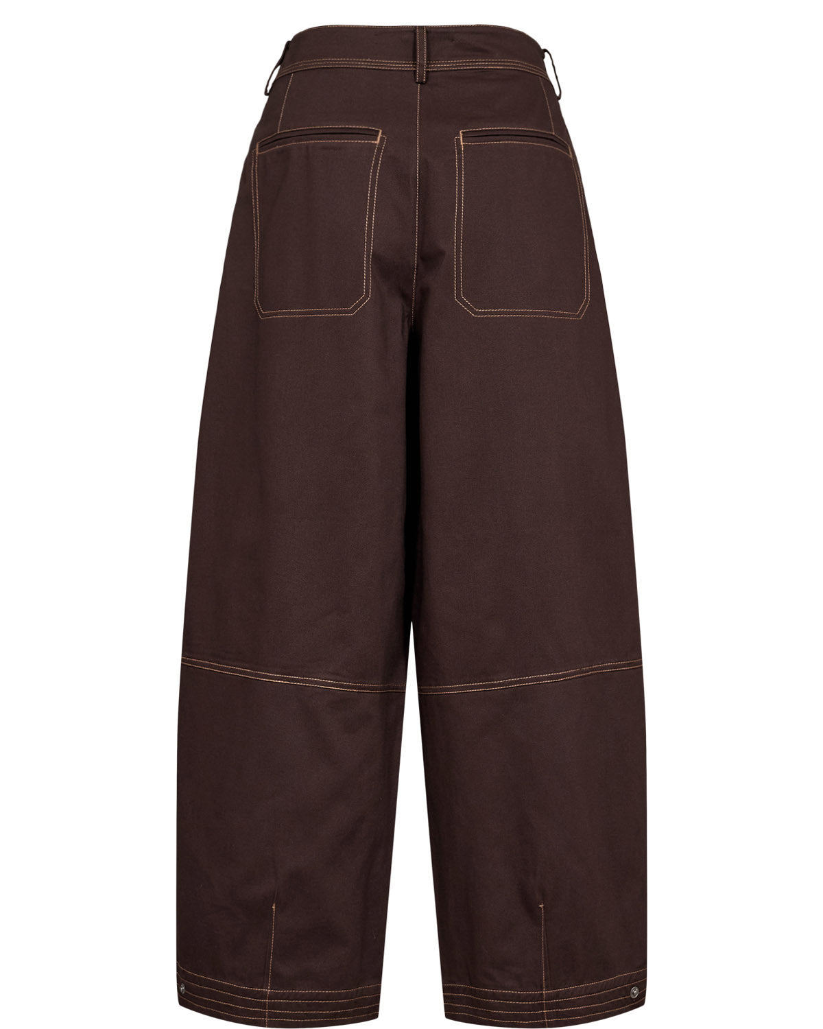 Nümph - NUKatti Barrel Pants - Chocolate Plum