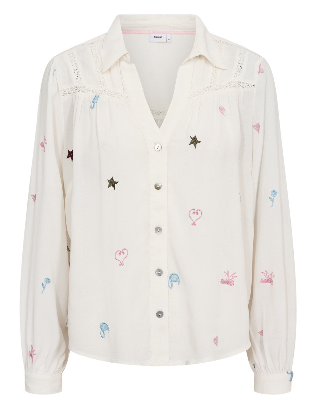 Nümph - NUDagny Shirt - Cloud Dancer