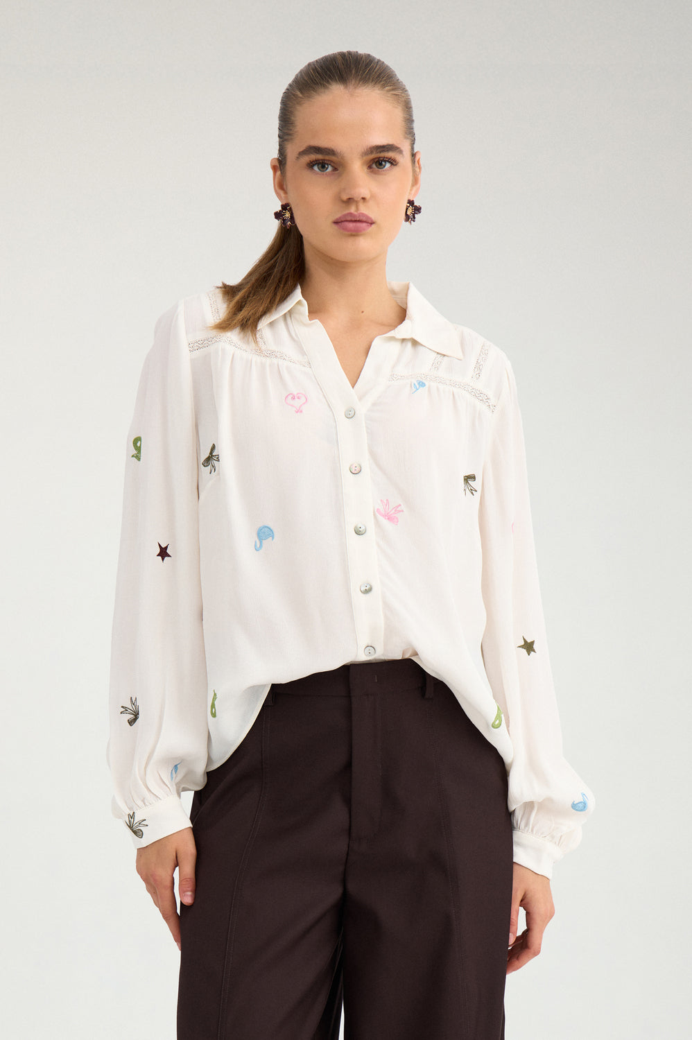 Nümph - NUDagny Shirt - Cloud Dancer