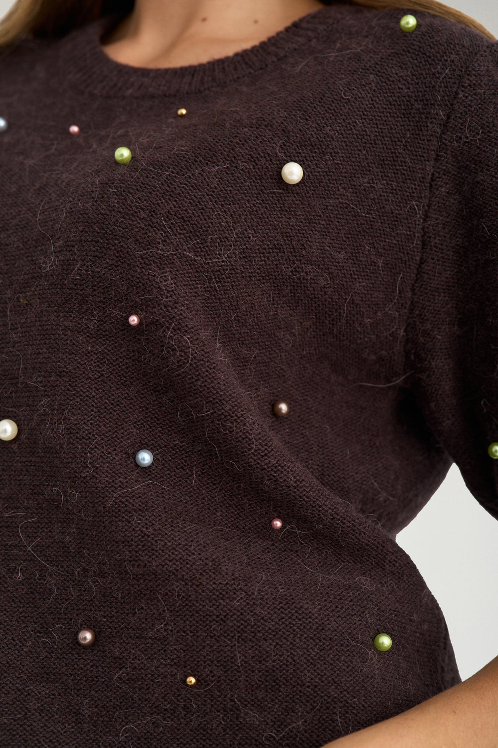 Nümph - NUBidda Pullover – Chocolate Plum