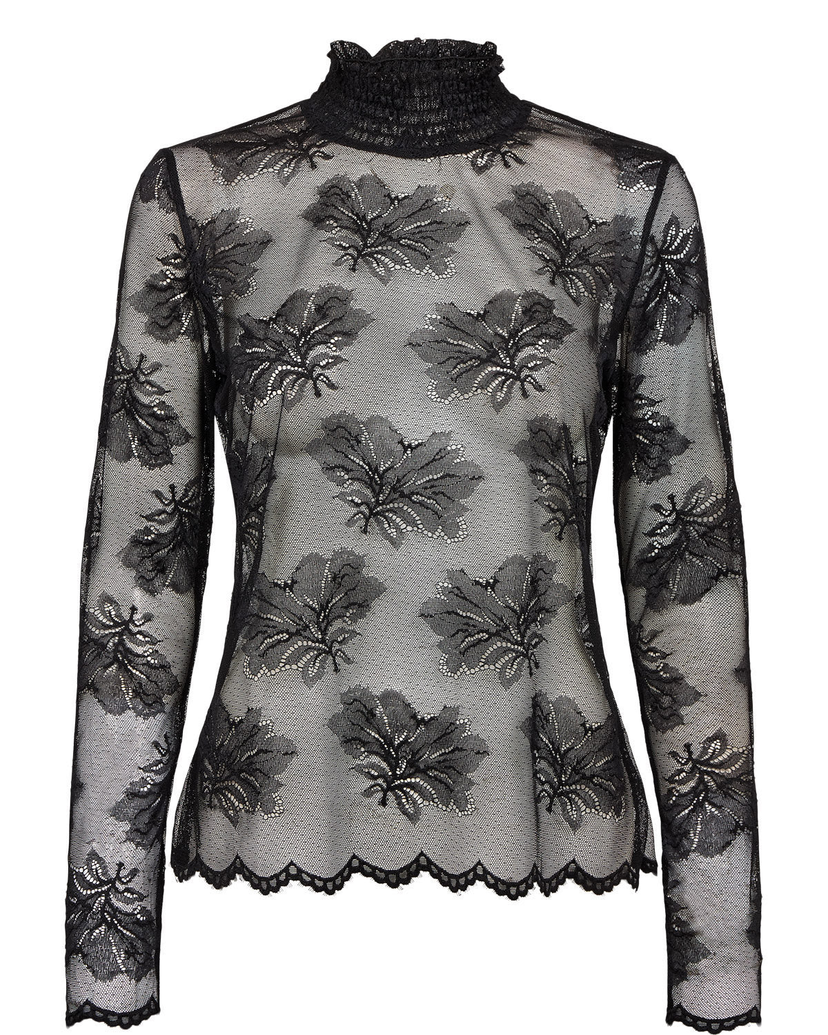 Nümph – NUCLEO LS Bluse – Caviar