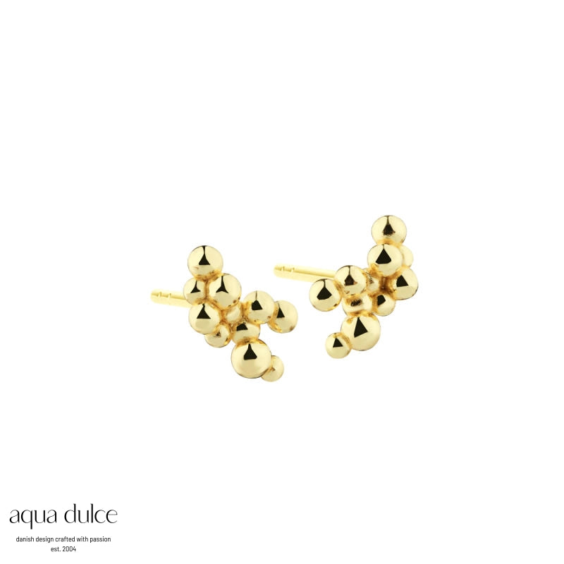 Aqua Dulce - Aya Earstud - Guld