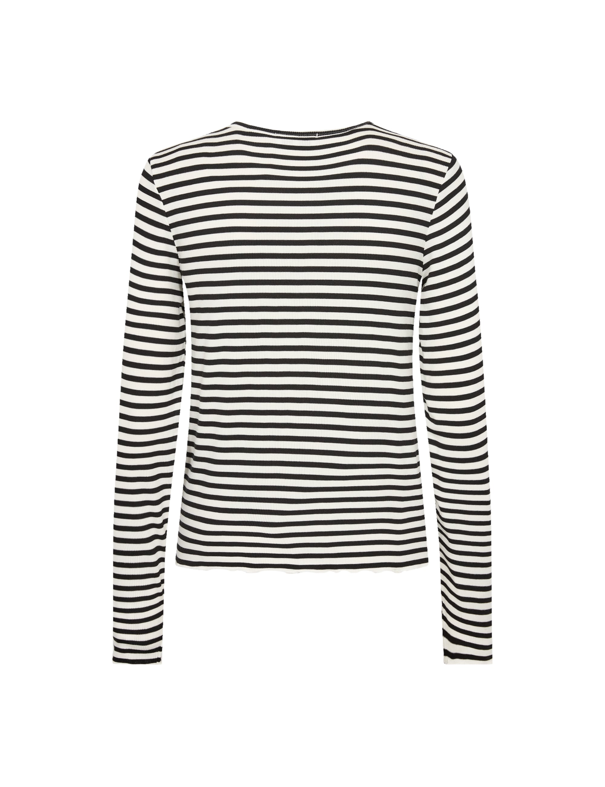 Leveté Room - IKA 11 Bluse Sort/Hvid