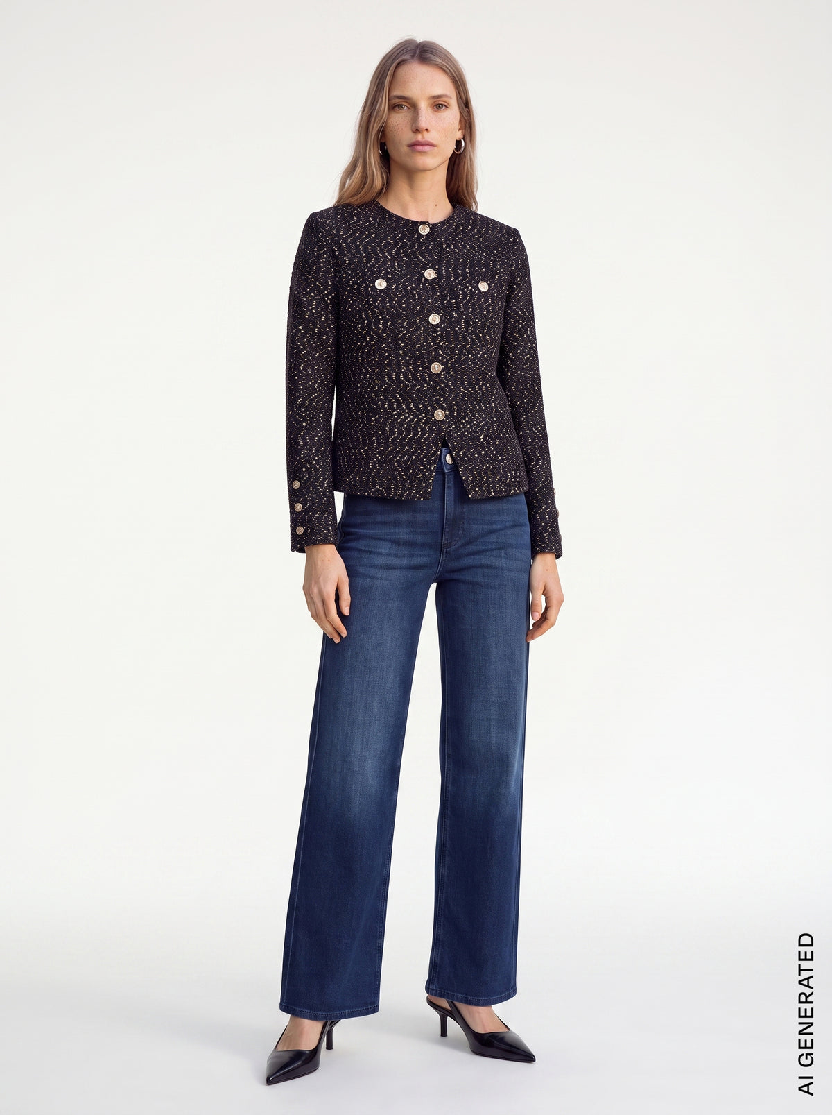 Mos Mosh – MMSilje Gracy Jacket – Navy Blazer