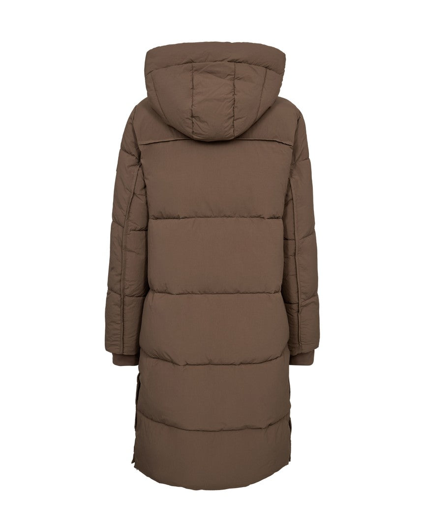 Mos Mosh - MMOllie Terma Long Coat i brun