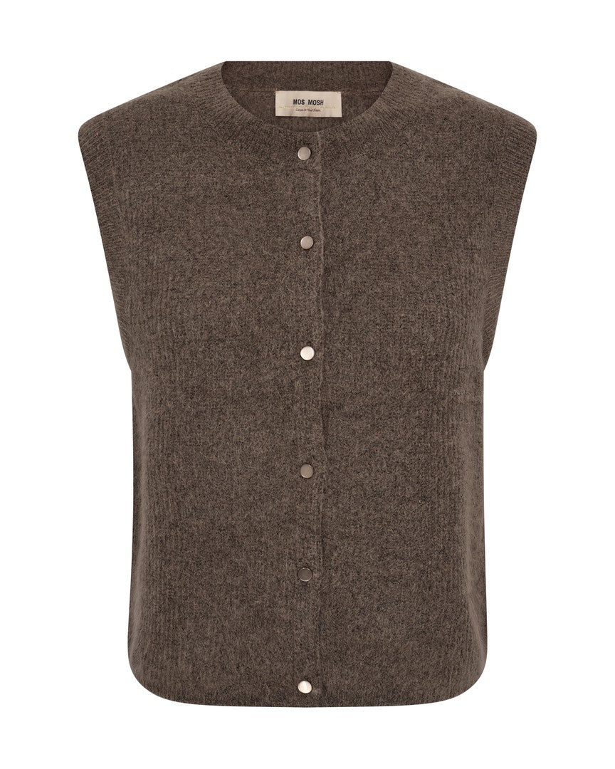 Mos Mosh - MMAlmine Thora Strik Vest i falcon