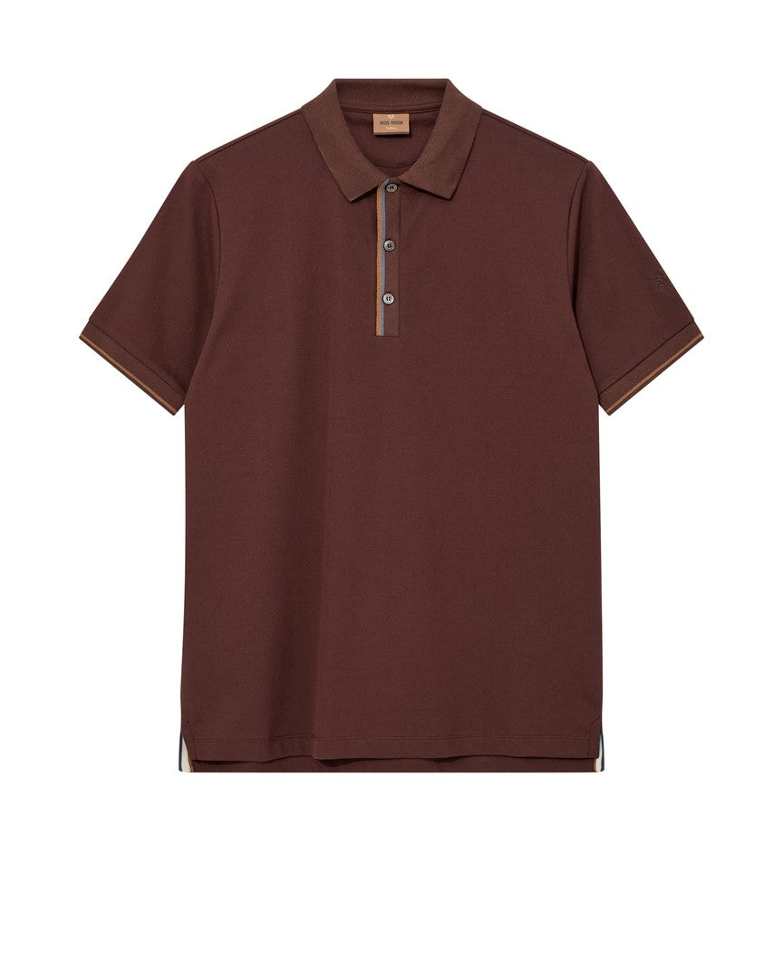MMGHarvey Polo – Bitter Chocolate