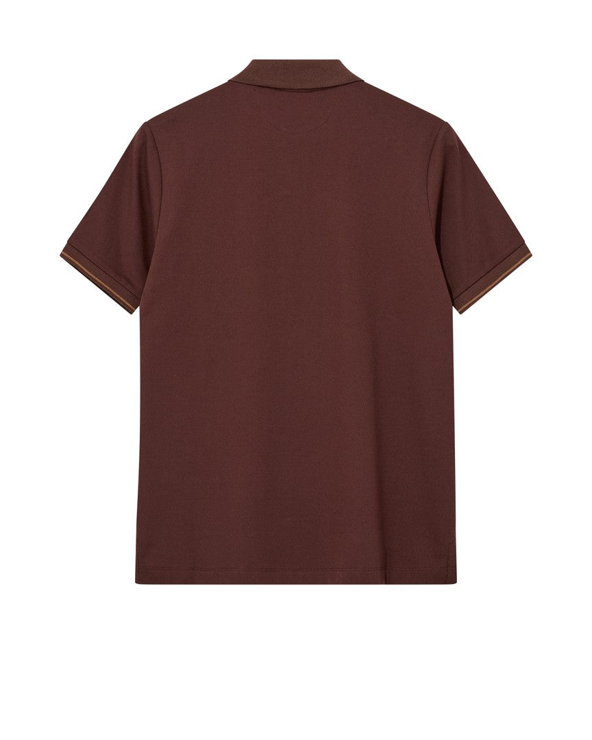 MMGHarvey Polo – Bitter Chocolate
