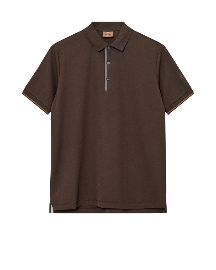 MMGHarvey Polo – Chocolate Brown