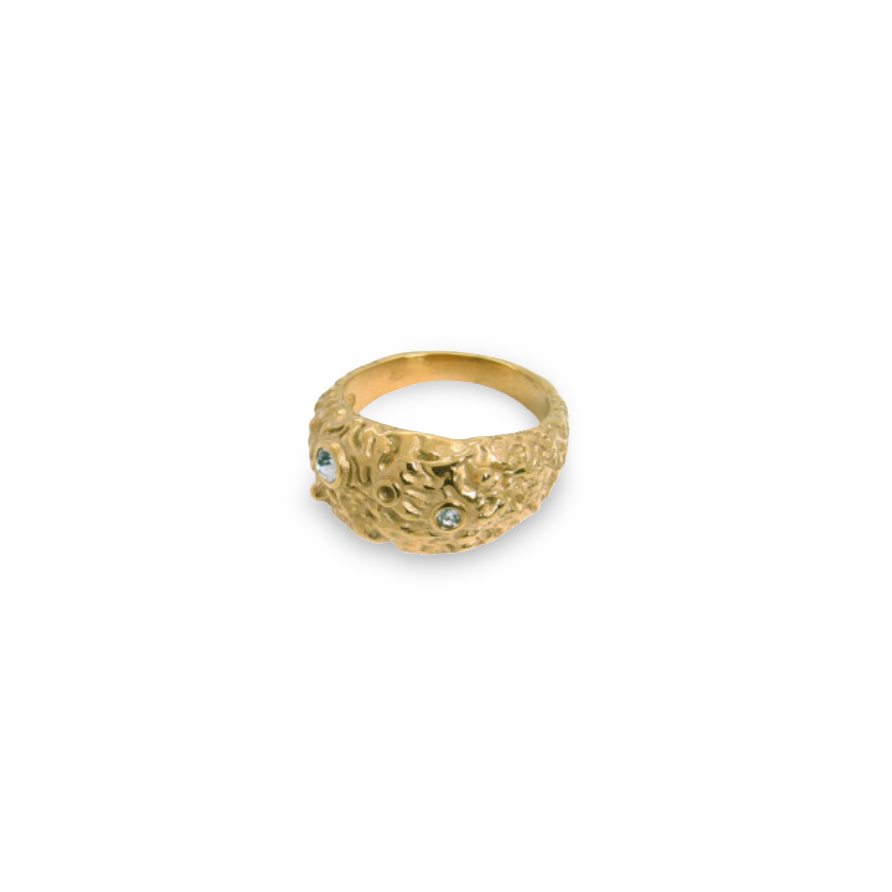 Bay - Crinkle Ring - vandfast ring