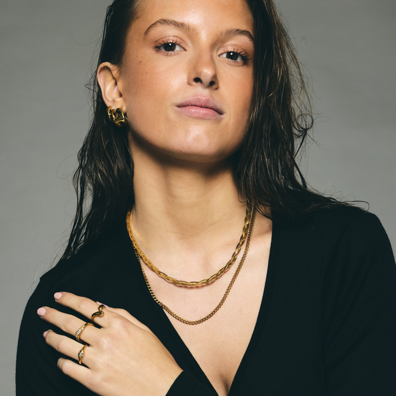Bay - Soft wide earring