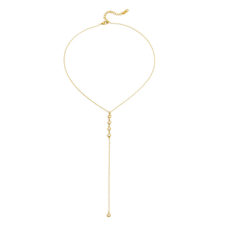 Bay - Stone Y Necklace