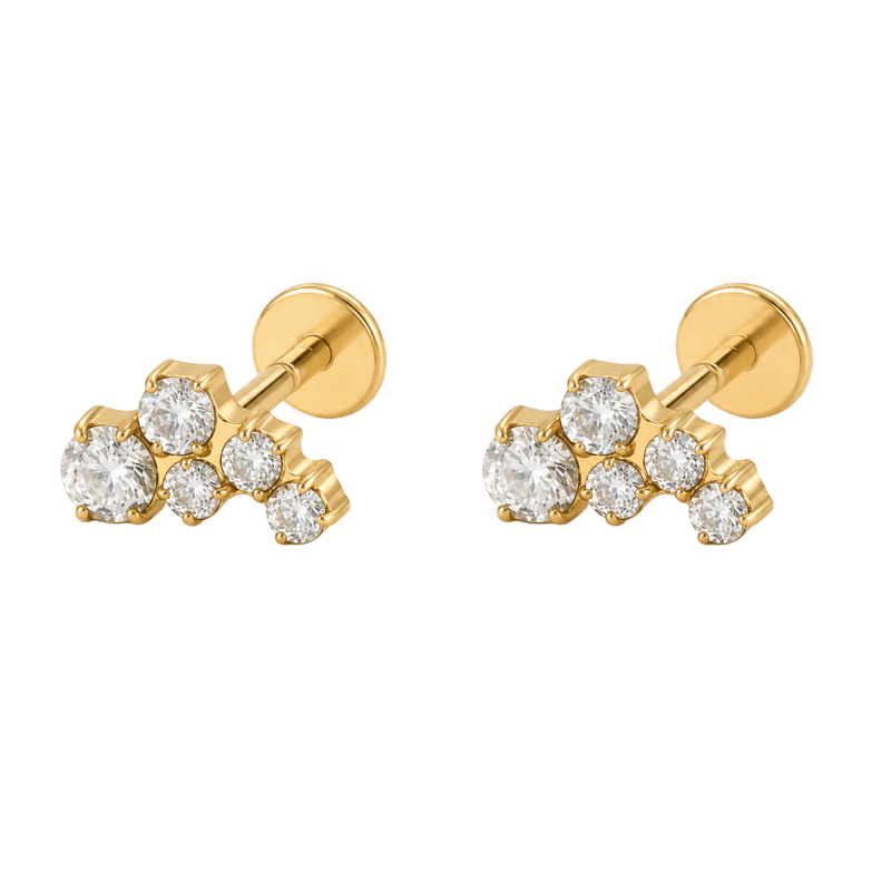 Bay - Claire Five Earring