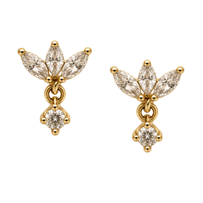 Bay - Claire crown Earring