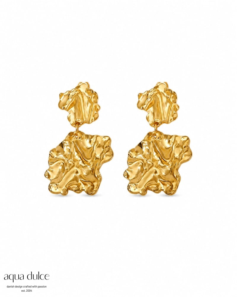 Bay - Halo Leaf Earring