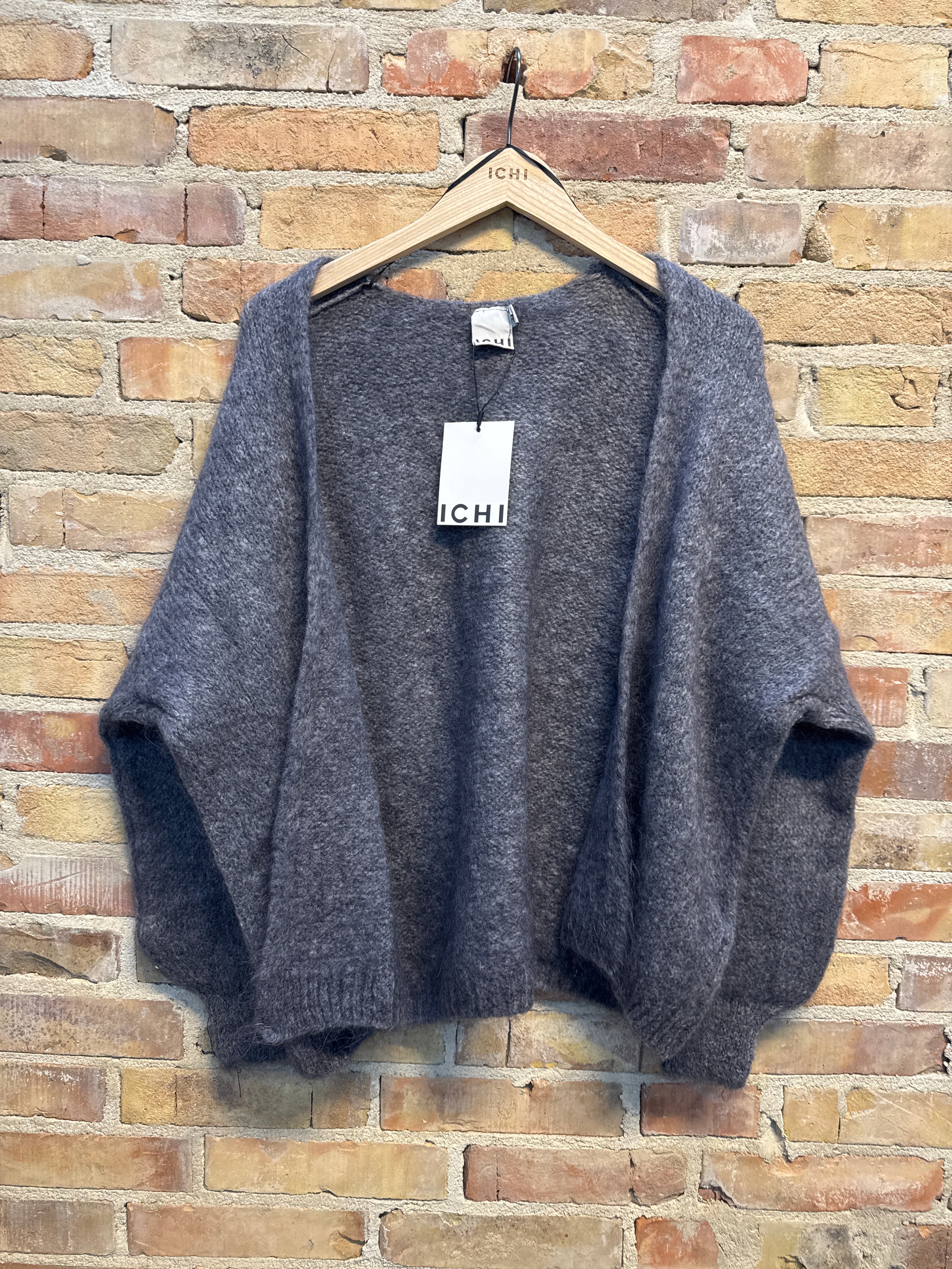 Ichi - IXMarita cardigan i grå