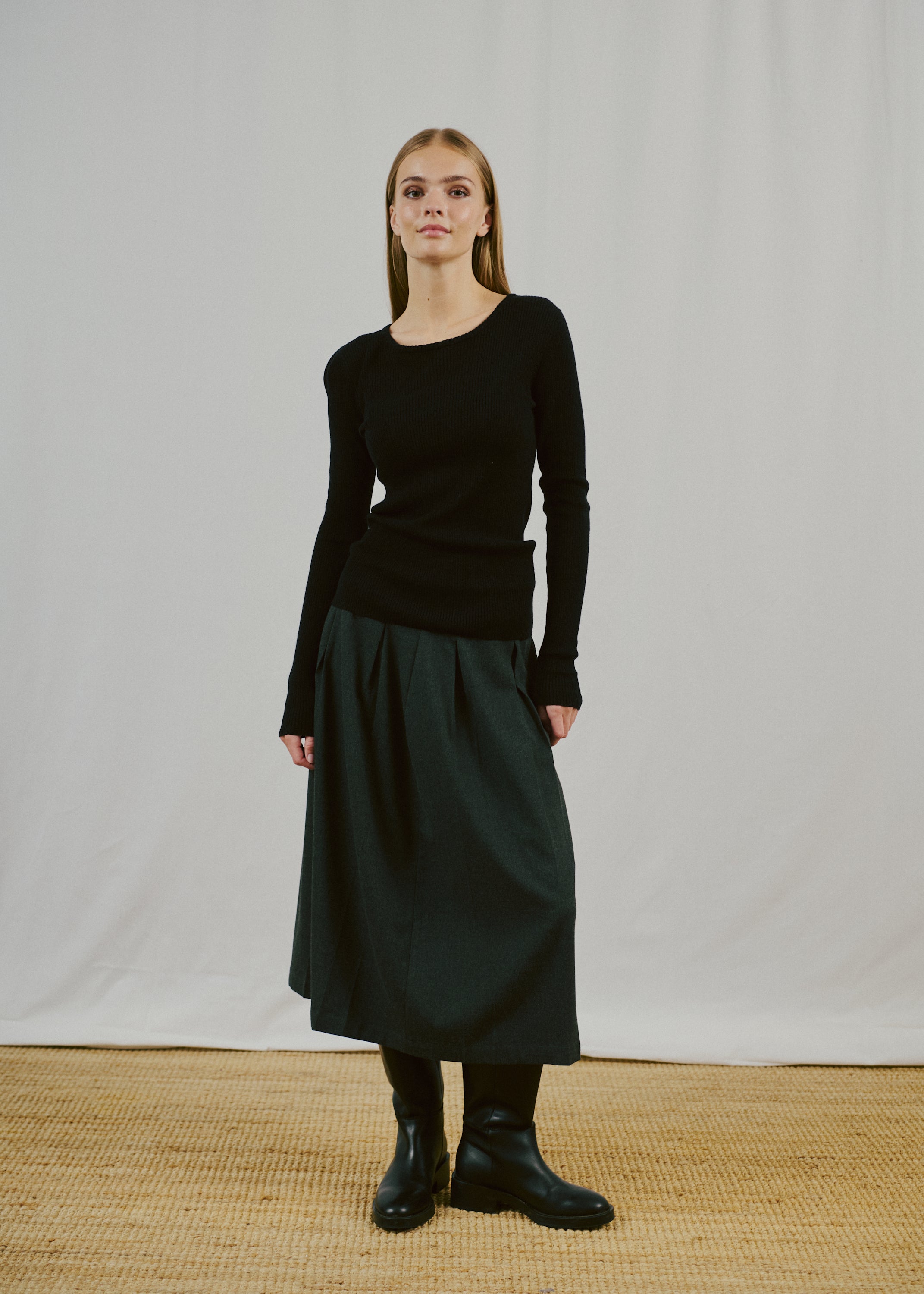 Bruun & Stengade - Asdis bluse i sort
