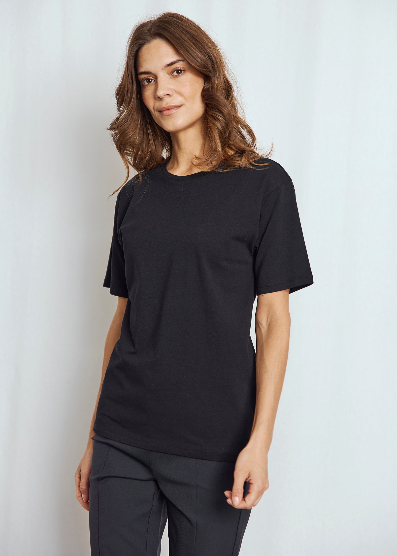 Bruun & Stengade - Abelone T-shirt i sort