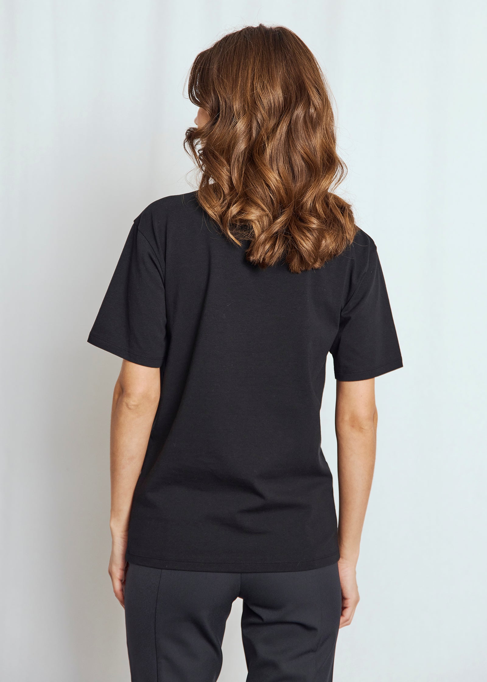 Bruun & Stengade - Abelone T-shirt i sort
