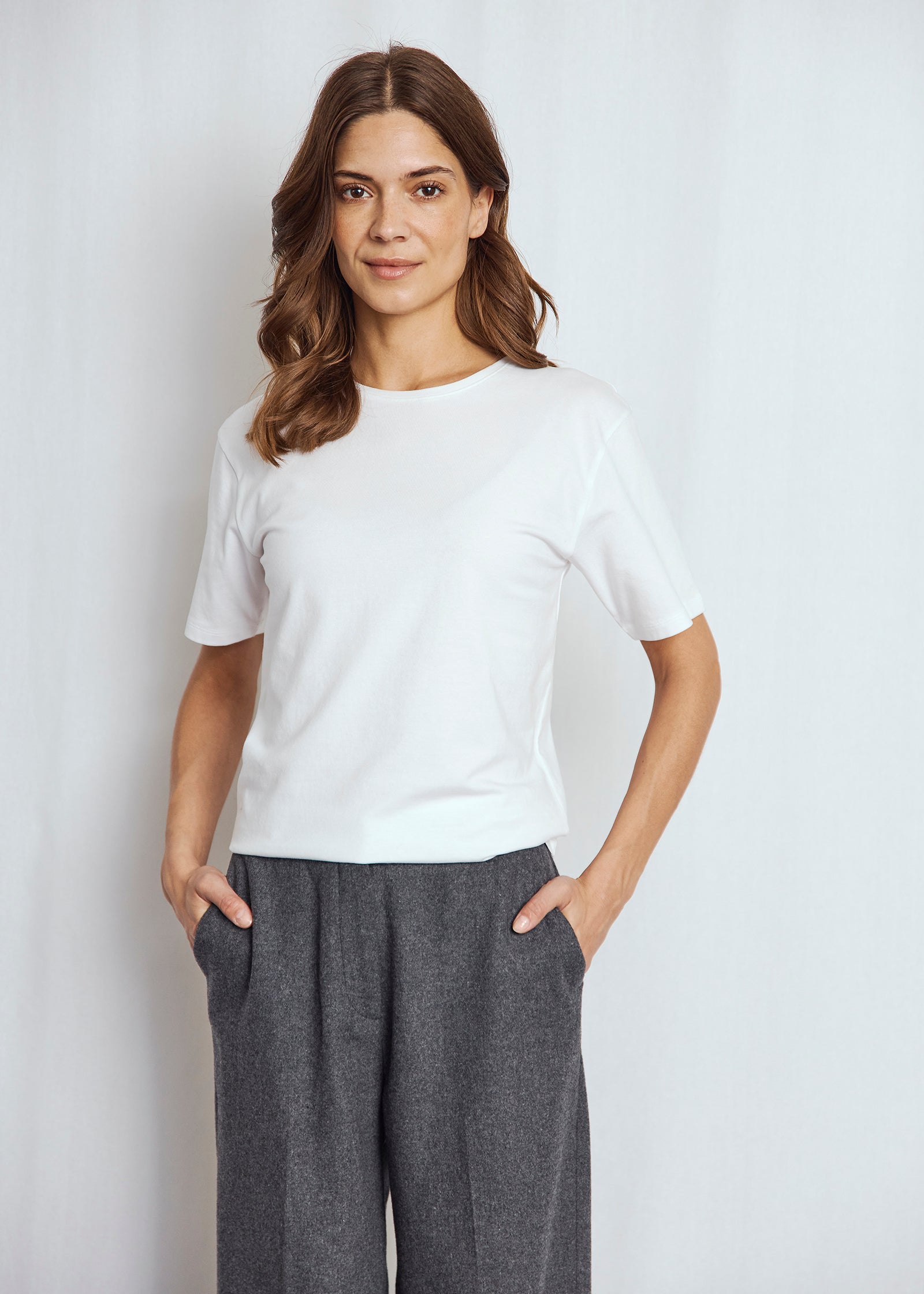 Bruun & Stengade - Abelone T-shirt i hvid