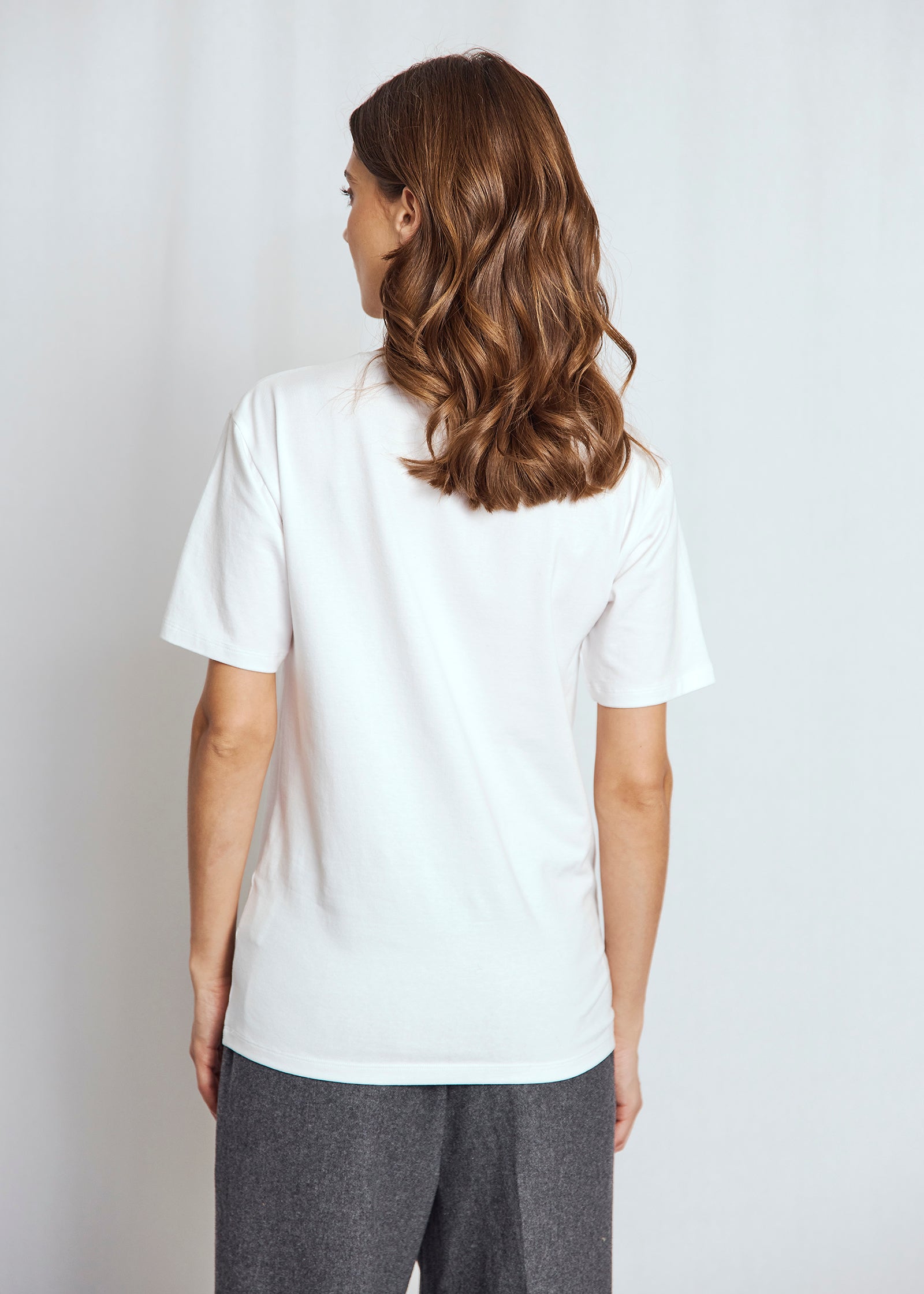 Bruun & Stengade - Abelone T-shirt i hvid