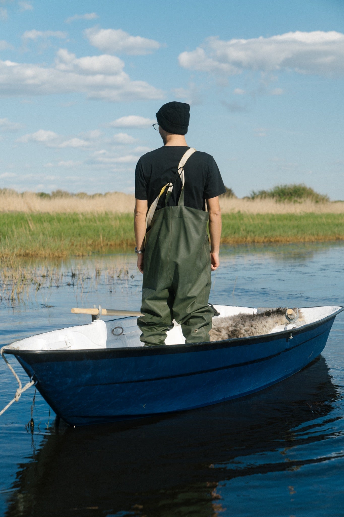 Lakor - Captain Tuna t-shirt i navy