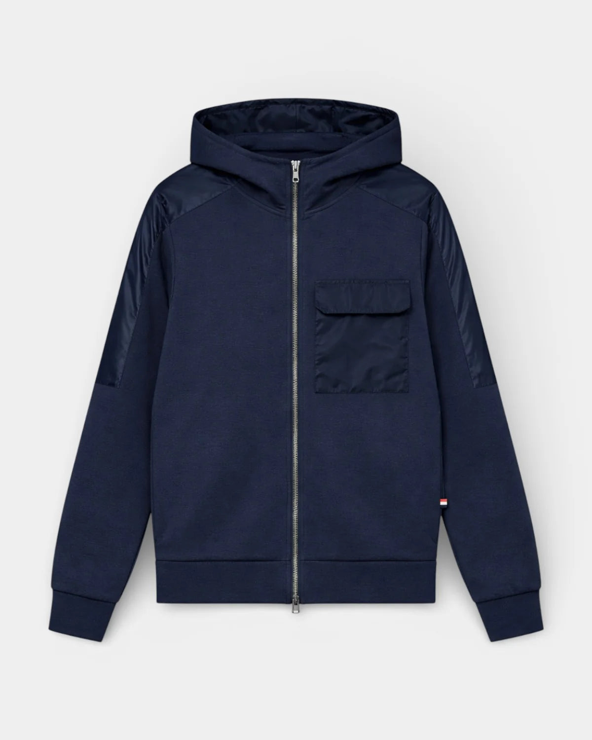 Mos Mosh Gallery - MMGJayson Zip Hood Sweat Navy