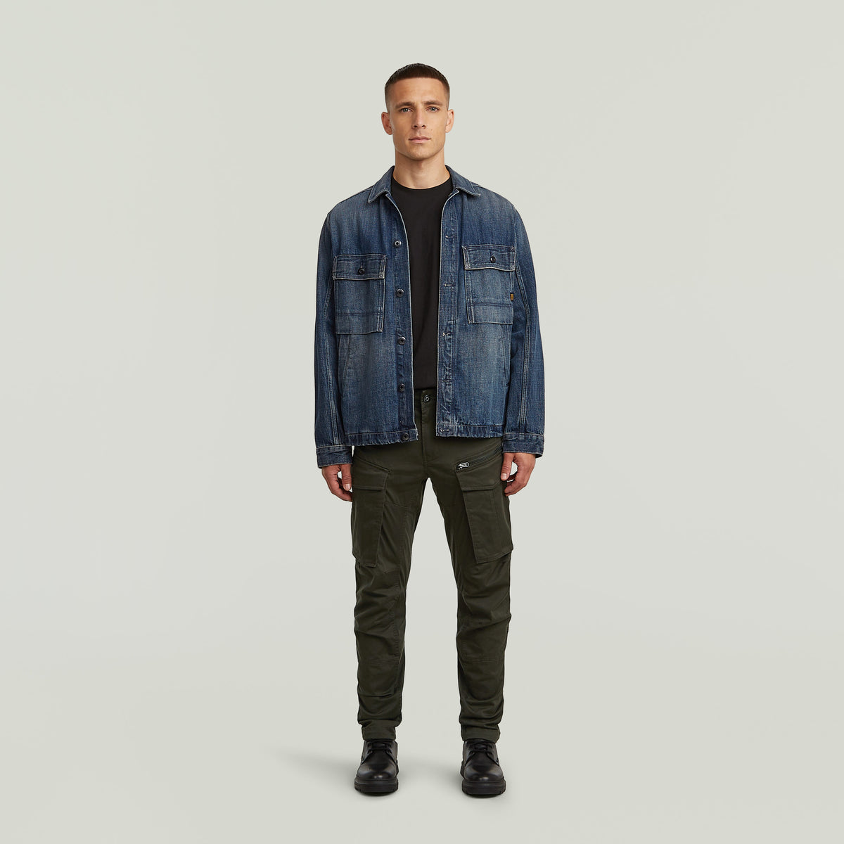 G-Star - Rovic Zip 3D Regular Tapered Asfalt
