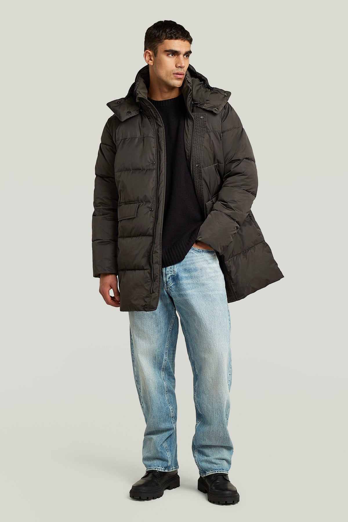 G-Star - Element Padded Hooded Parka Jakke