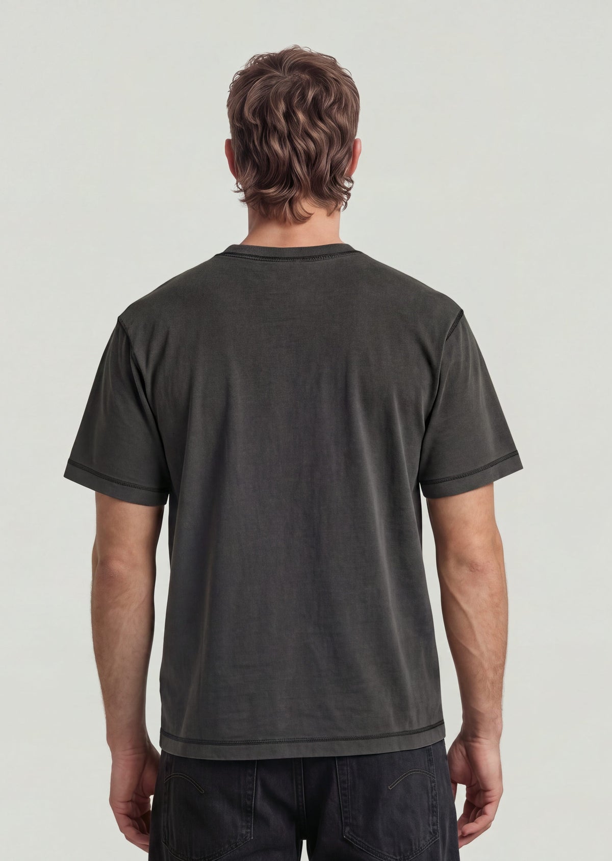 G-Star - Unit Washed Relaxed T-Shirt - Dark Black