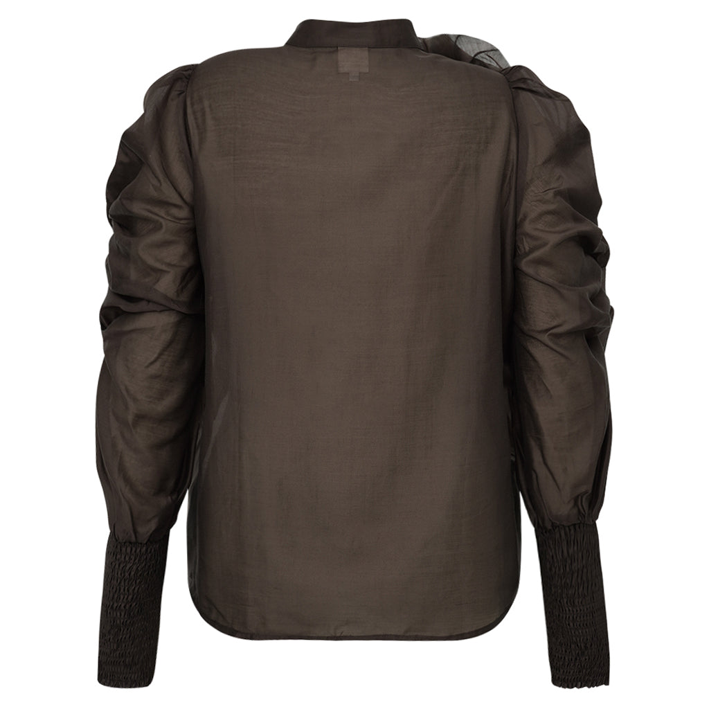 Gossia - DevineGO Bluse i brun