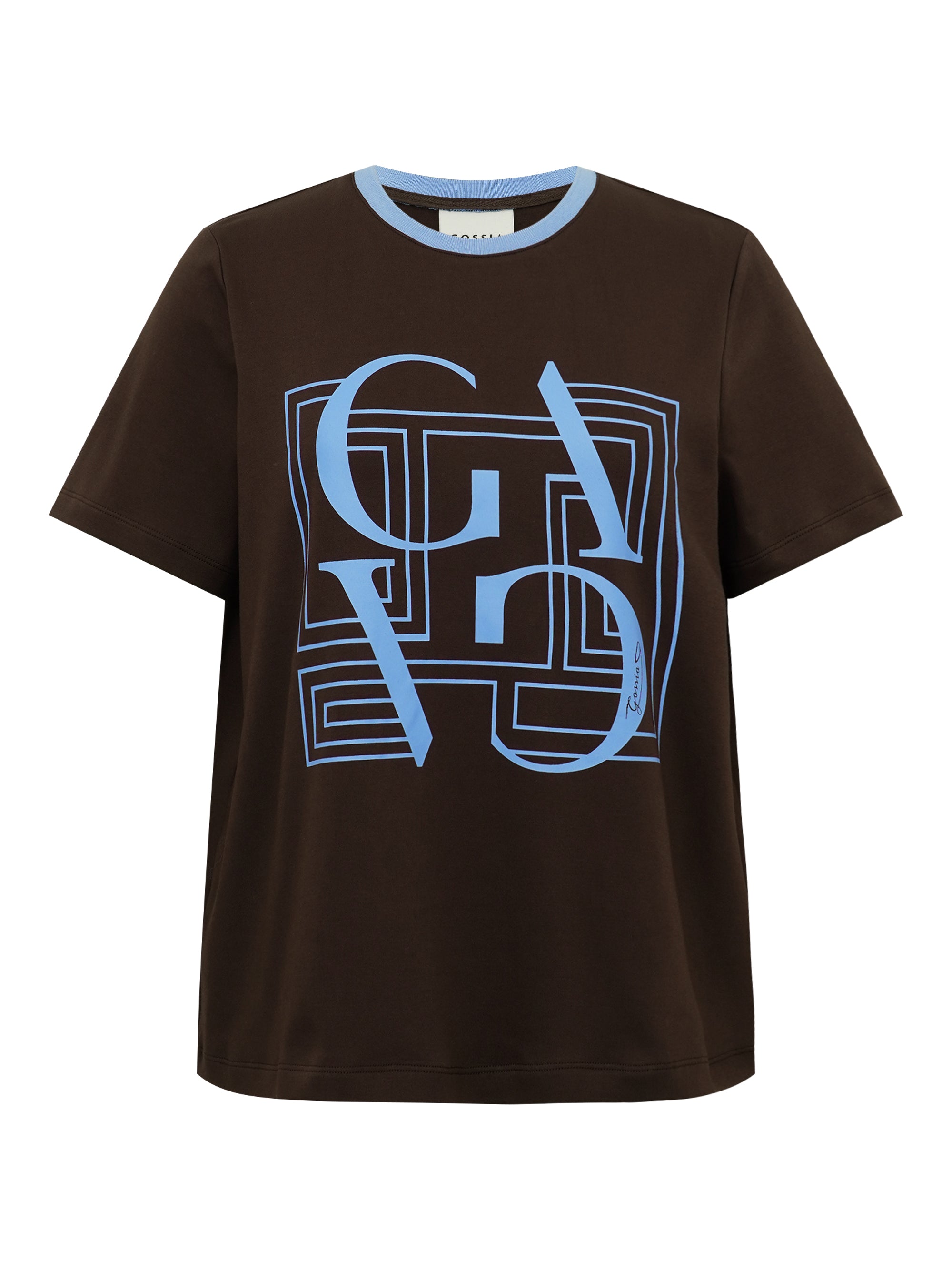 Gossia - BasGO Tee, chocolate