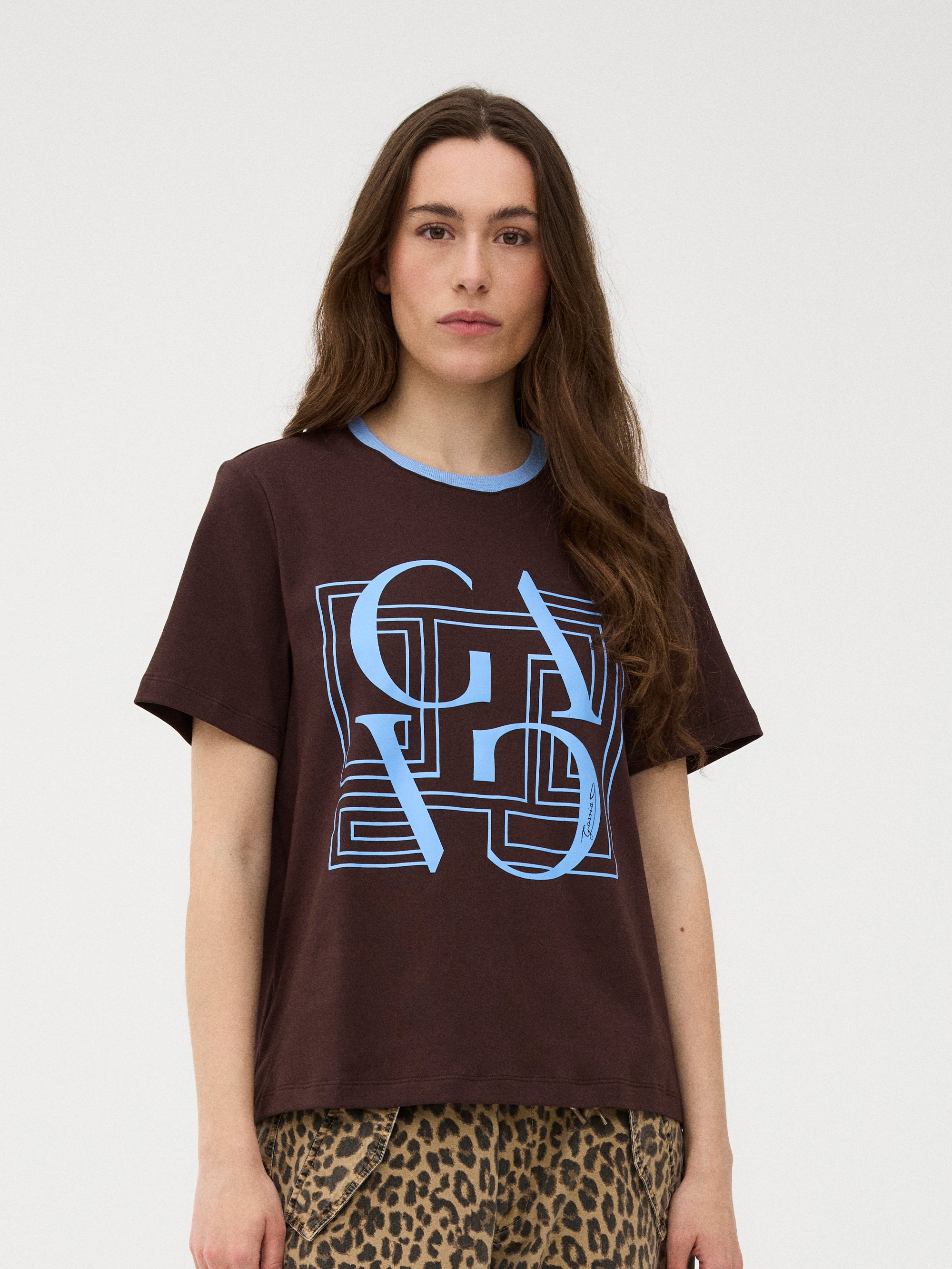 Gossia - BasGO Tee, chocolate