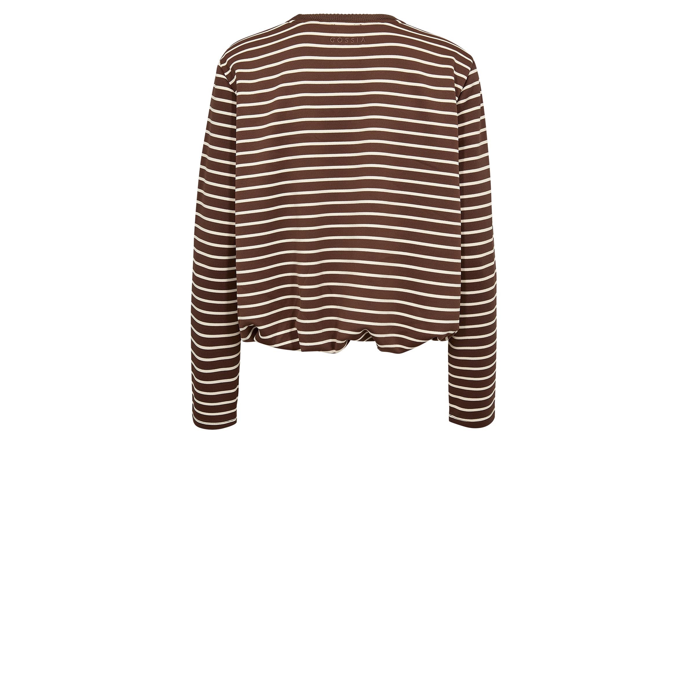 Gossia - KinneGO Bluse Brun Strib