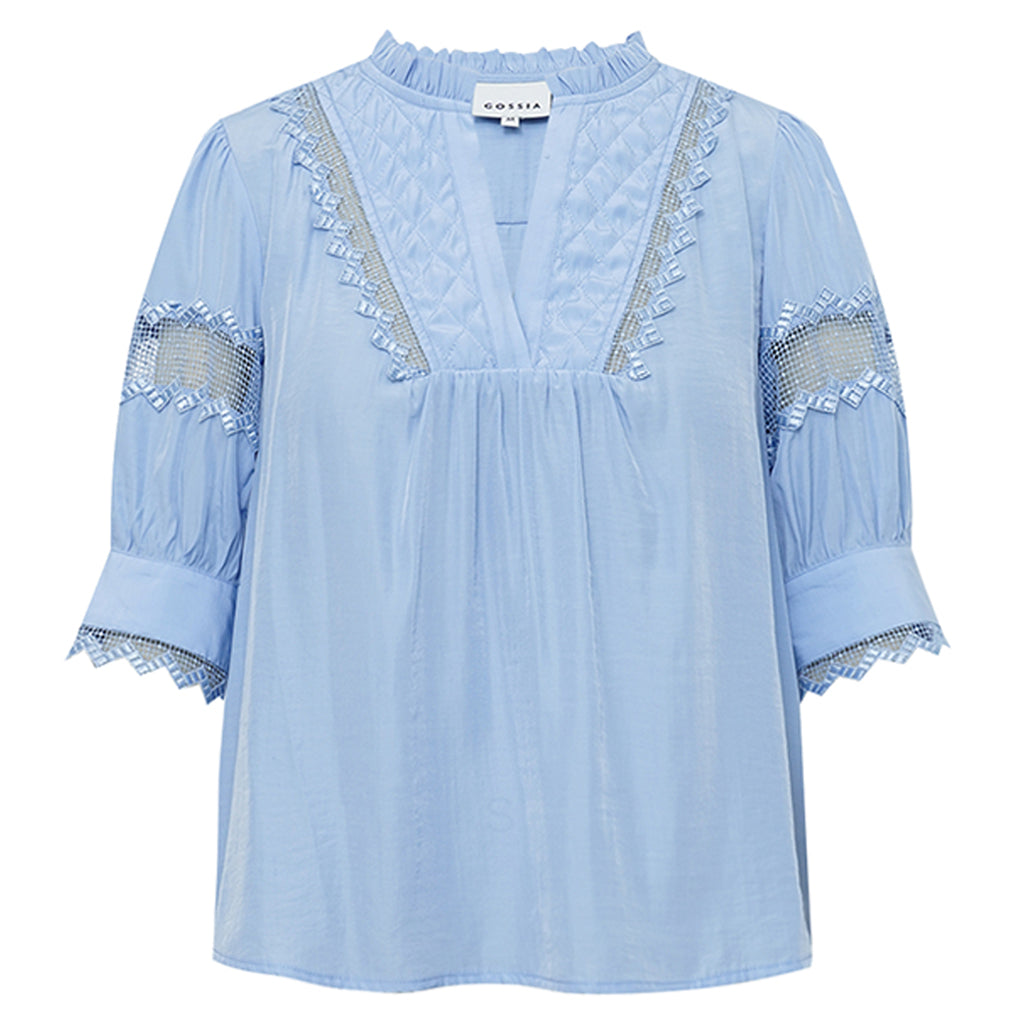 Gossia - MariaGO Blouse lyseblå