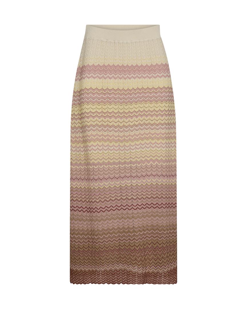 MMHopi Zig Zag Skirt – Strikket Nederdel fra Mos Mosh