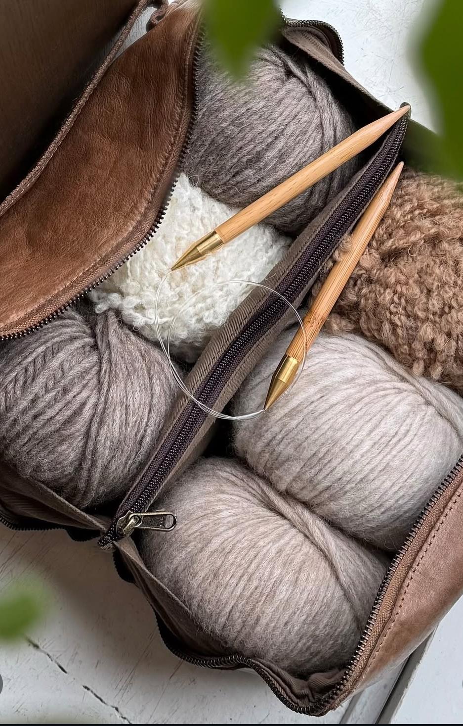Montana - Dillon Toiletbag i Walnut