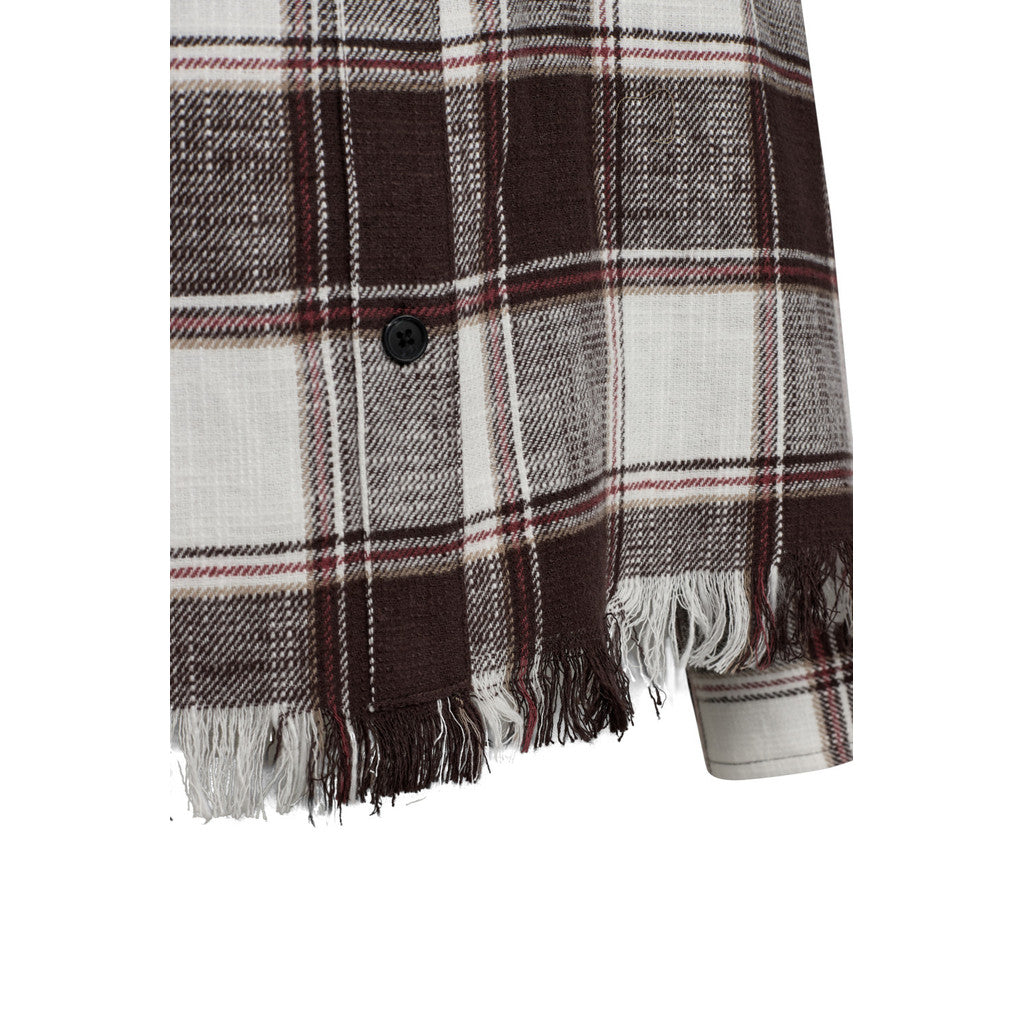 Ivy Cph - Pia Distressed shirt, Brown check