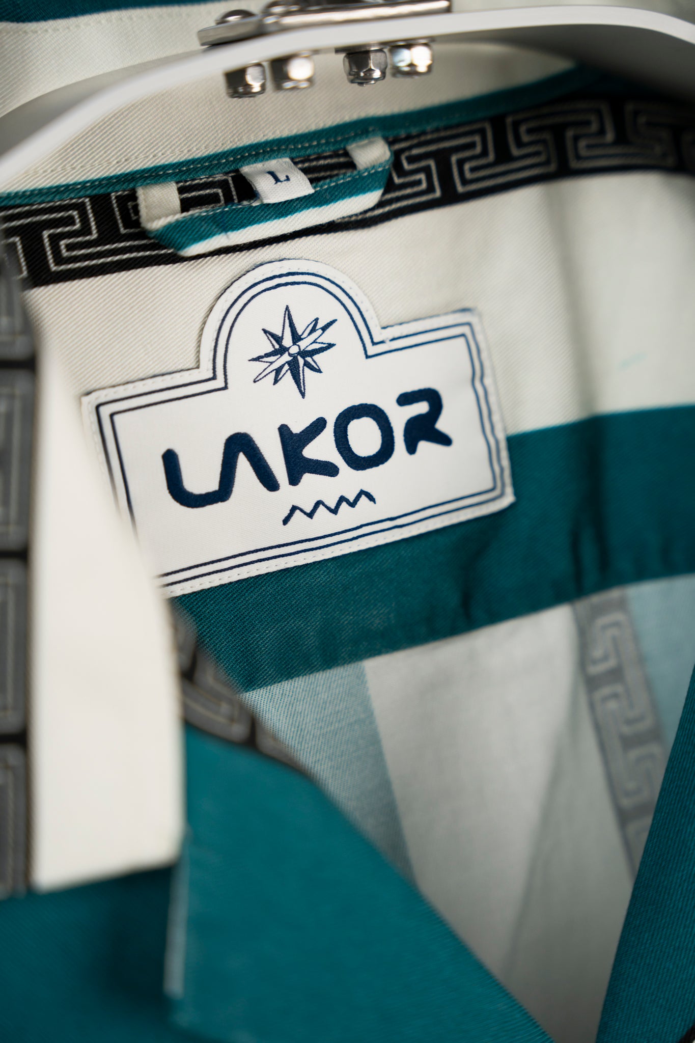 Lakor - Sport-Cola Stripe Short Sleeve Shirt