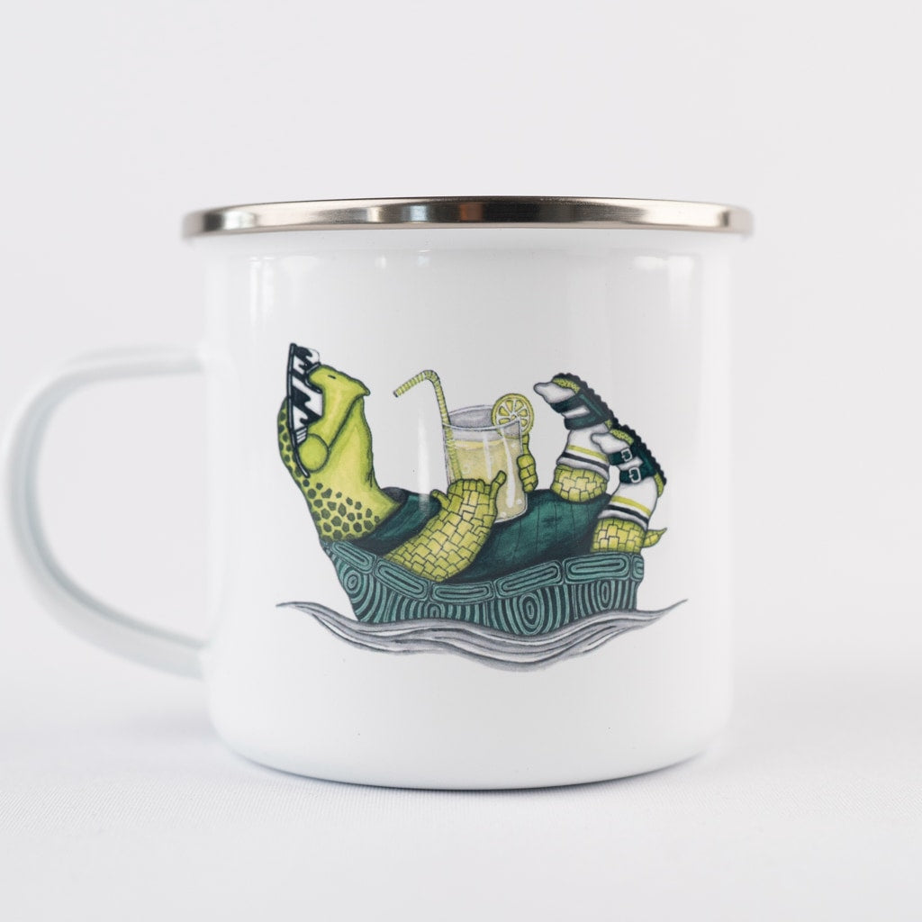 Lakor - Slow Flow Enamel Mug