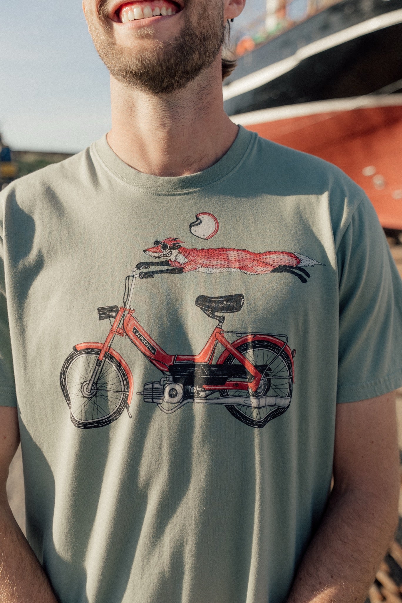 Lakor - Foxtail T-shirt Sea Spray